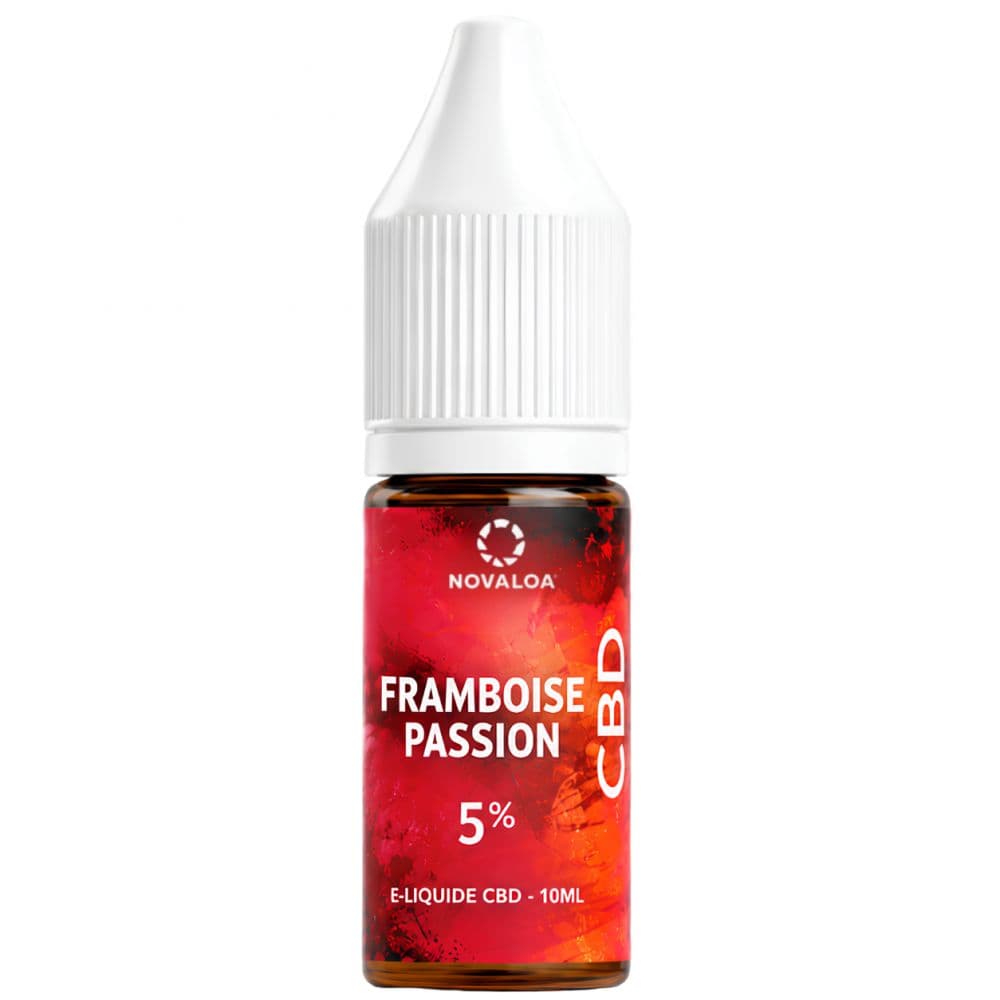 E-liquide CBD Framboise Passion Poivre 10 ml