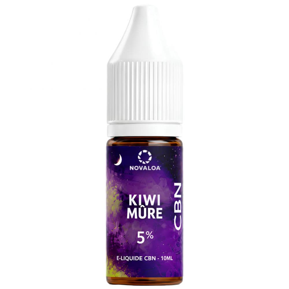 E-liquide CBN Sommeil Kiwi Mûre Cassis 10 ml